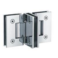 glass door hardware straight side cross Refined Stainless Steel Shower Hinge For Glass Door