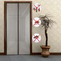 Best selling fiberglass mesh easy install one way screen door