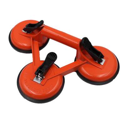 Aluminum alloy glass sucker 3 claws suction cup glass holder lifting machine