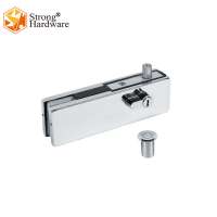 SF-052 Glass door upper patch fitting hardware,stainless steel patch fitting lock